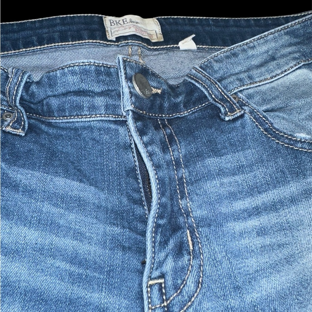 BKE Women's Blue Boot Cut Jeans - Picture 5 of 16
